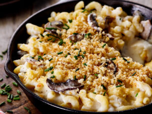 Mushroom Mac & Cheese