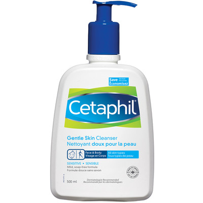 Sensitive Skin Cleanser: Cetaphil