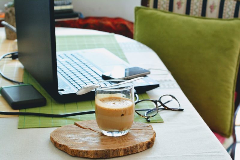 Working from Home: Table Set Up