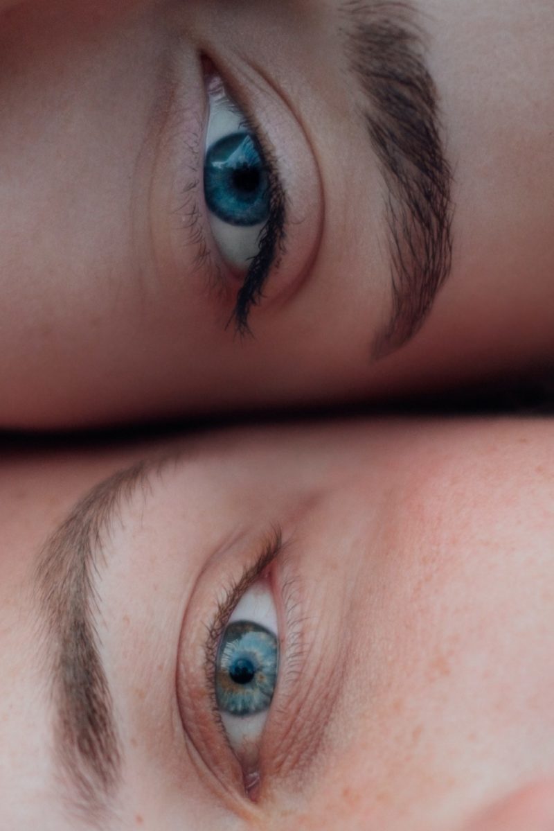 Eyebrow: Two Ladies Natural Eyes