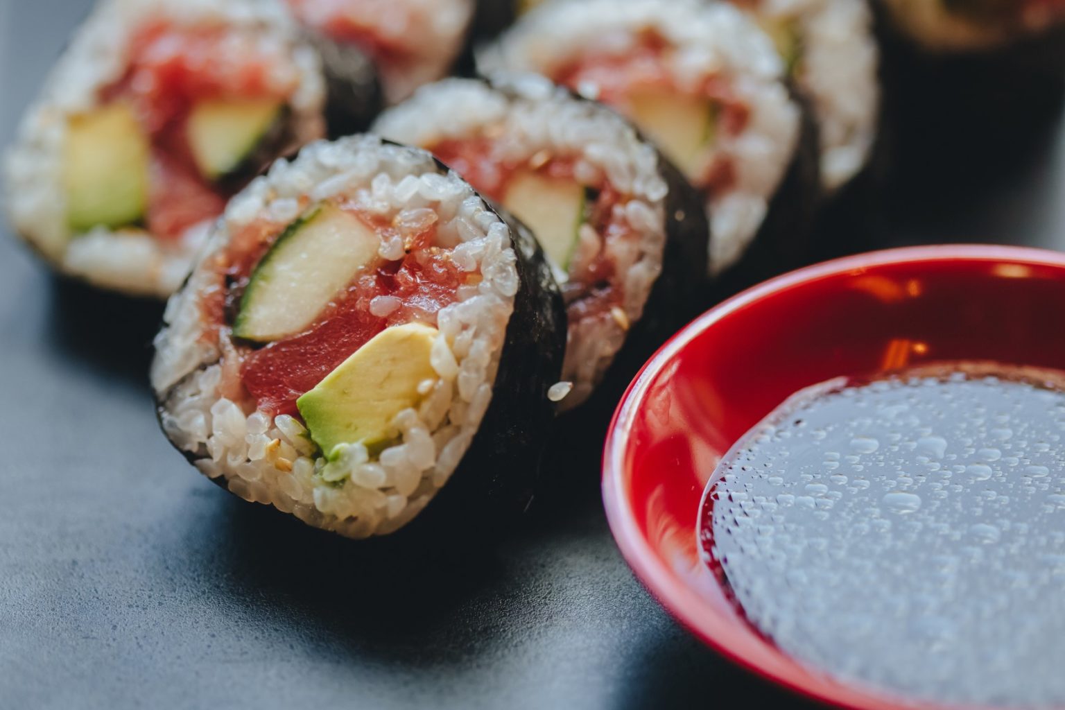 SushiSan's Bluefin Tuna + Avocado Maki Roll Recipe DIVINE