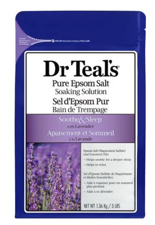 Lavender: Dr. Teal's Pure Epsom Salt