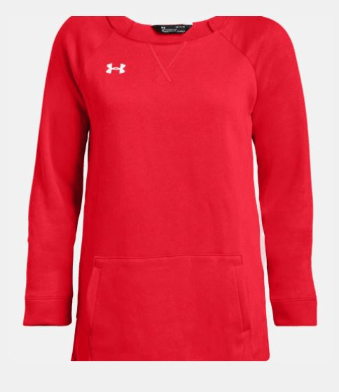 Women's UA Hustle Fleece Crew