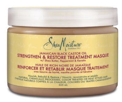 Dry, Damaged Hair: Shea Moisture Conditioner