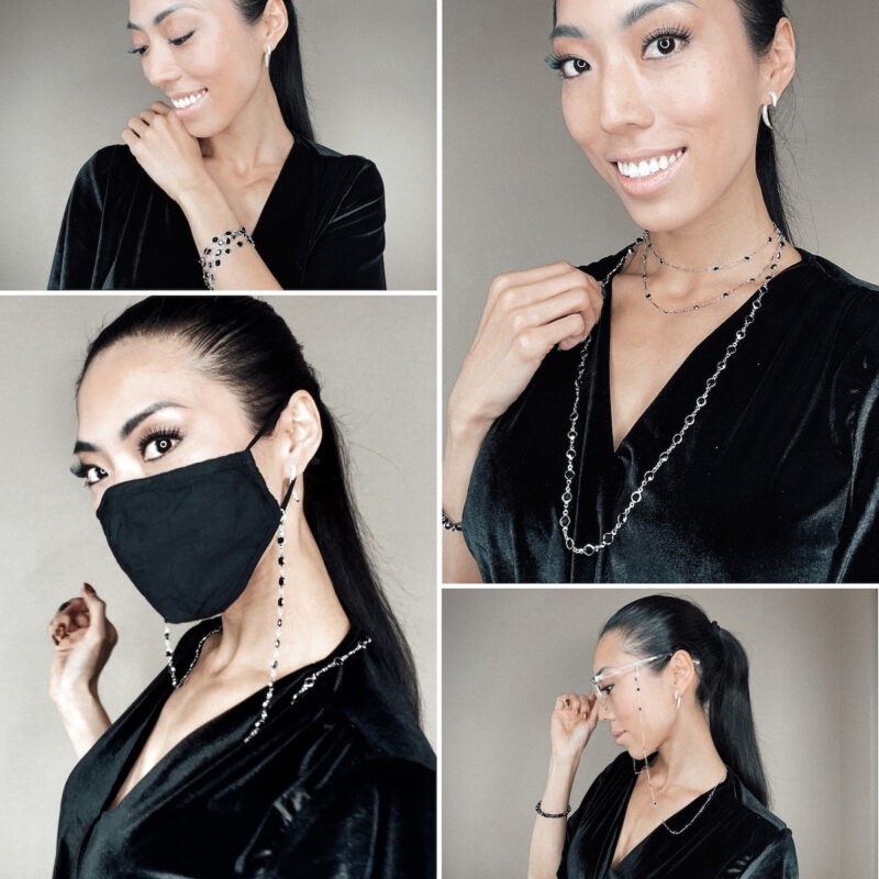 Multipurpose Necklace Mask Chain Twinkle Links