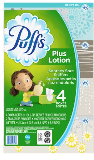 Puffs Plus Lotion