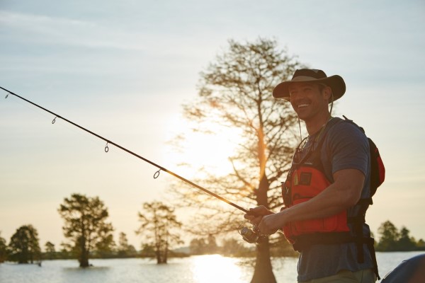 Man Fishing