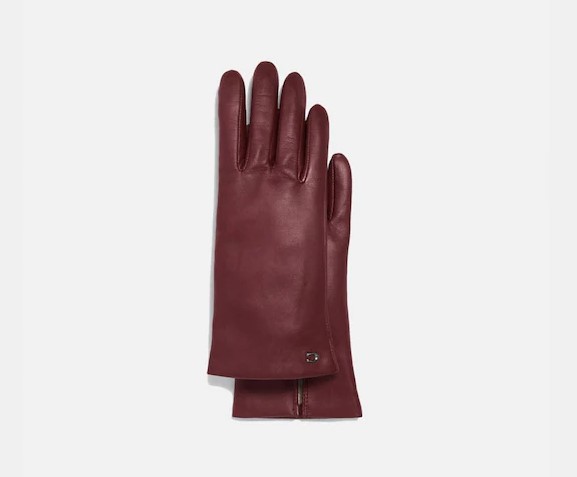 Stocking Stuffers: Coach Leather Gloves