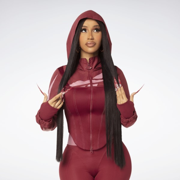 Reebok X Cardi B: Corset Hoodie