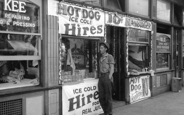 Vancouver restaurants from the early 1900s