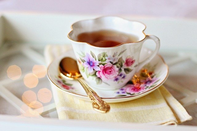 Afternoon Tea: Tea in a china cup