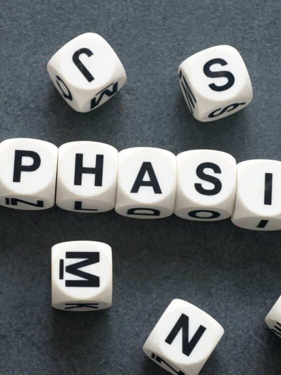 Aphasia: Block letters spelling out the word