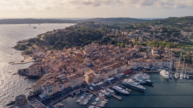 South of France: Image of port