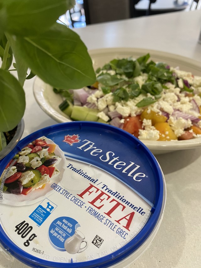 Easy Recipes: Tomato, Cucumber and Feta Salad