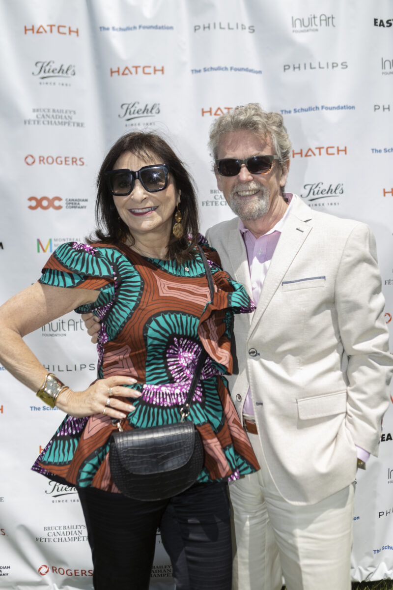 Fête champêtre: Jeanne Beker and Iain MacInnes 