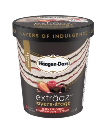 Summer Treats: Haagen Daz Extraaz Berry Explosion