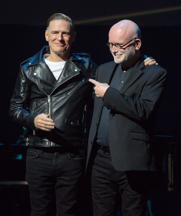 Canadian Songwriters: Inductees Bryan Adams and Jim Vallance enjoy a standing ovation