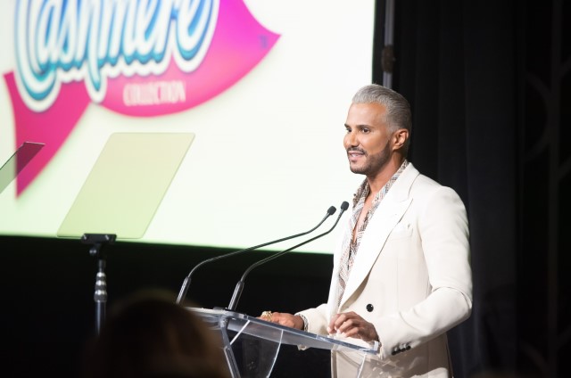 Jay Manuel: Jay on-stage at Cashmere Collection