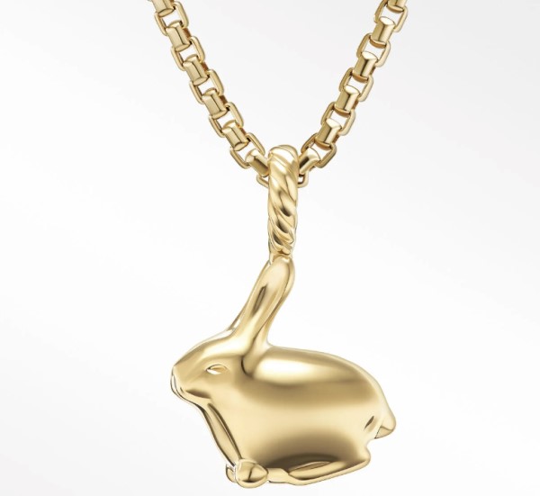 David Yurman Bunny Pendant