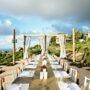 Best Restaurants in St. Kitts: Belle Mont Farms table looking over rain forest
