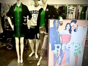 Hoe Fresh: Preppie Clothing on Mannequins