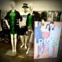 Hoe Fresh: Preppie Clothing on Mannequins