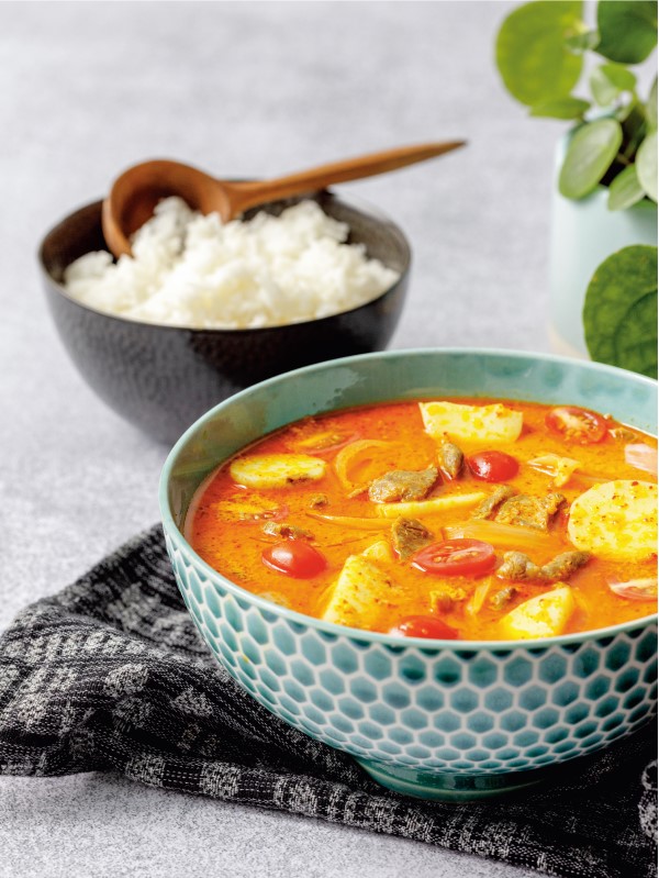 Quick Yellow Curry with Beef