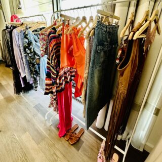 Shein Pop Up Store: Clothing on Rack