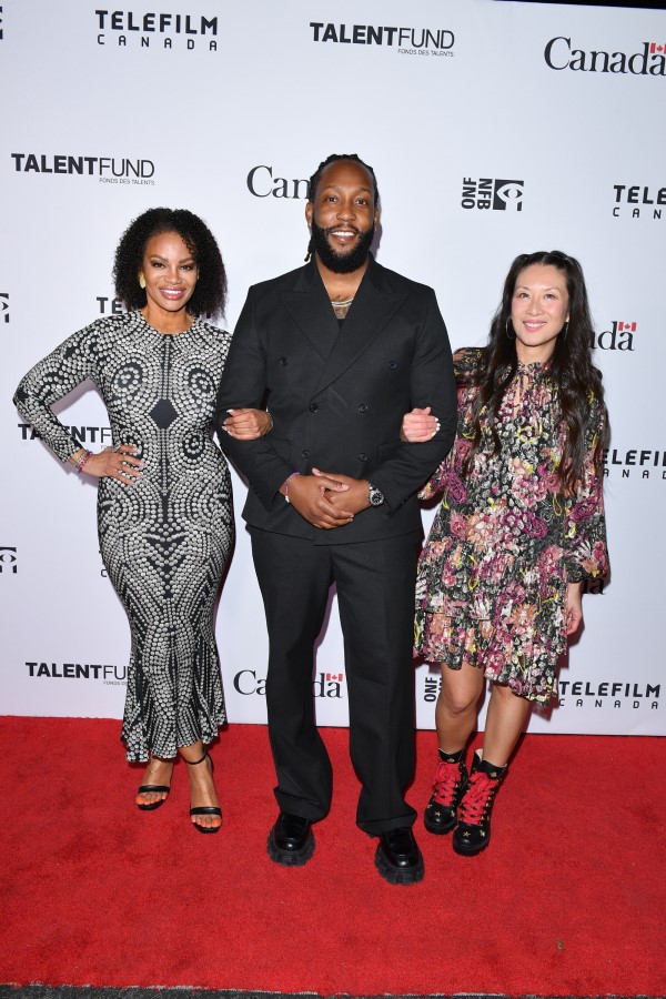 Canada House: Traci Melchor, Tyrone Edwards and Elaine Lui 