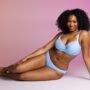 Bra for Plus Size Women: Women in undergarments lounging