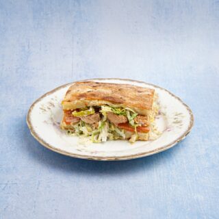 Fish Fridays: Fish Grinder Sando on a Plate