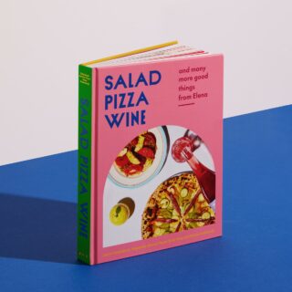 Salad Pizza Wine: Cookbook Cover Art