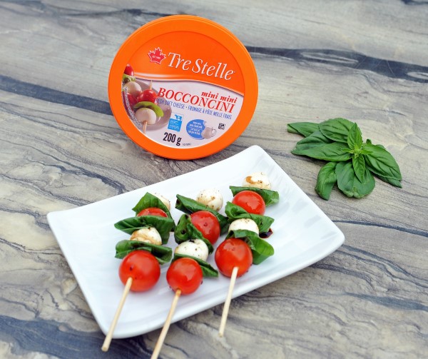 de déjeuner: Brochettes Caprese de Summer