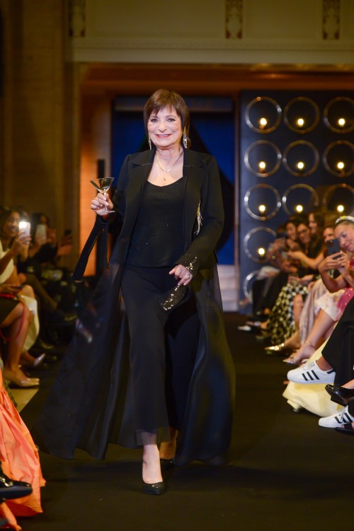 Grandest Night of Fashion: Jeanne Beker on the runway