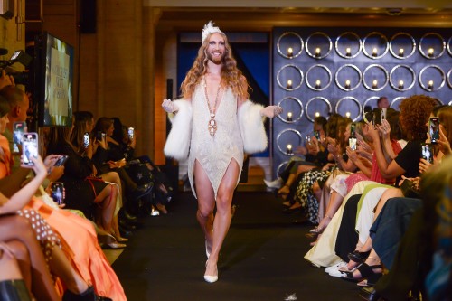 Grandest Night of Fashion: Myles Sexton on the runway