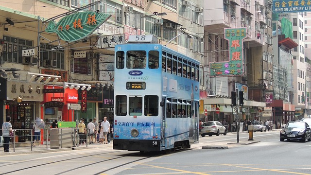 Toronto's Housing Market: Hong Kong tram, businesses and apartments