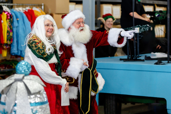 Original Santa Claus Parade: Santa and Mrs. Claus