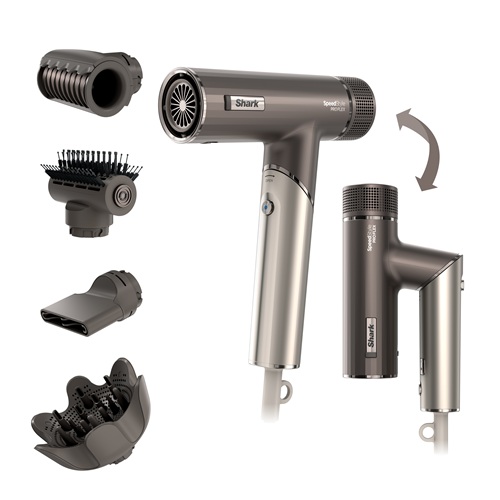 Mother's Day: Shark-Beauty-SPeedStyle-Pro-FLEX-Hair-Dryer and accessories
