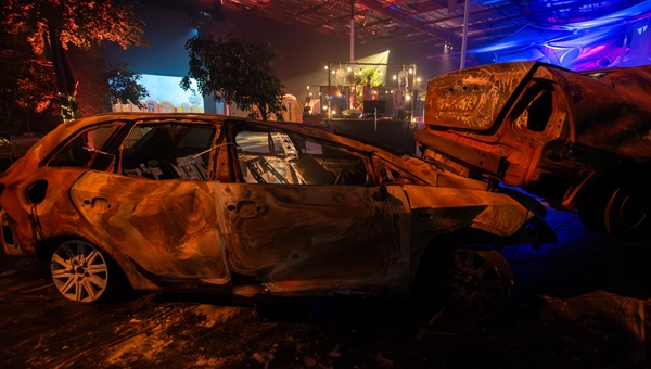 Nova Music Festival Exhibition: Scorched Car