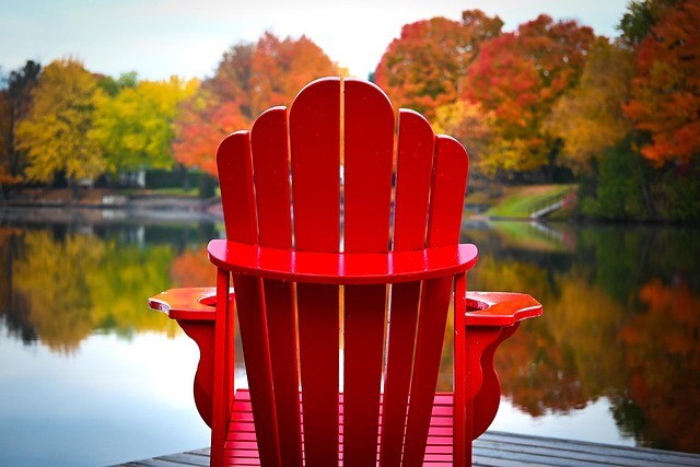 Vacation Home: Muskoka Chair Facing Lake
