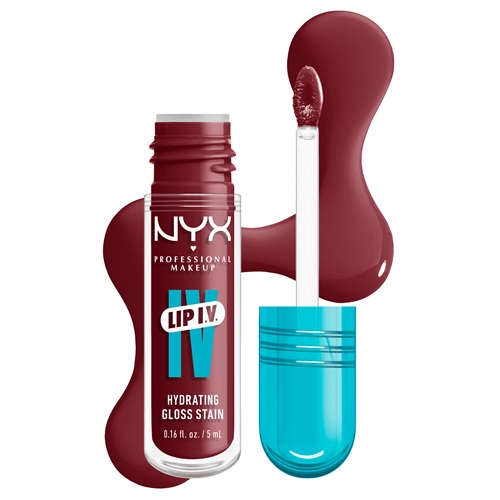 National Lipstick Day: Lip IV Hydrating Gloss Stain open in the colour ICONYX