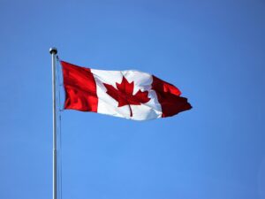 Connected to India: Canadian Flag
