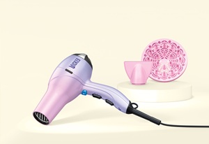 Wicked for Good: Glinda Hairdryer with diffuser and concentrator