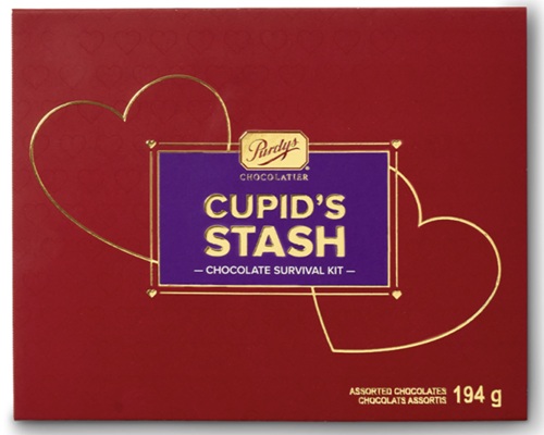Galentine or Valentine: Purdys Chocolatier Cupid's Stash Box of Chocolates