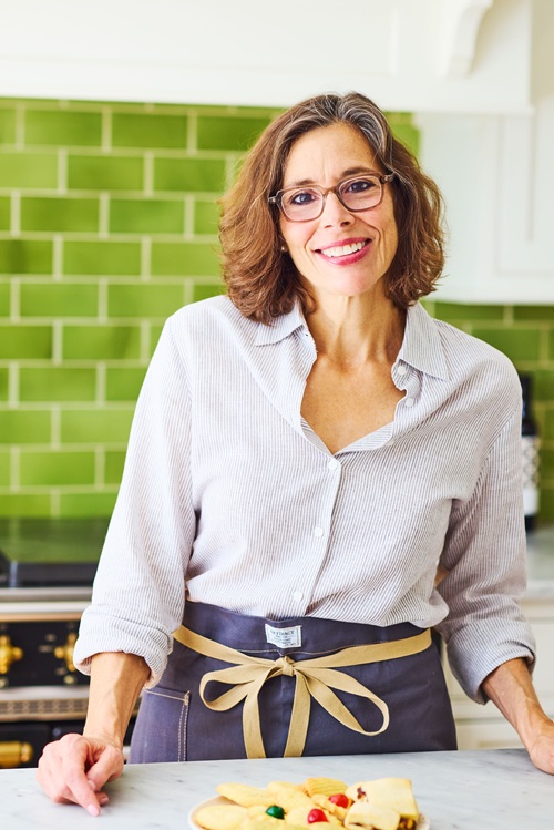 Italian Cookies: Domenica Marchetti standing in a kitchen