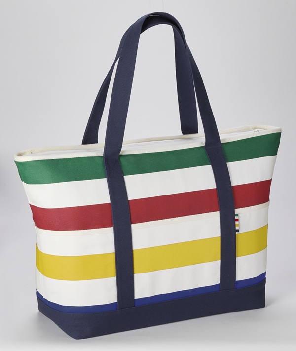 Hudson's Bay Stripes Collection: Insulated Cooler Bag with colourful stripes