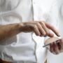 Trusted App: Man on a smart phone