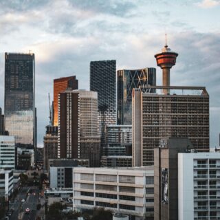calgary stampede, calgary skyline, dining