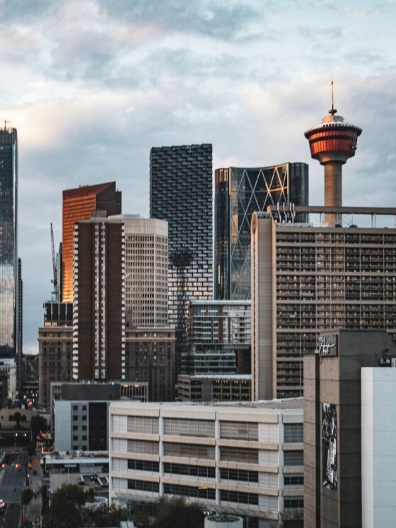 calgary stampede, calgary skyline, dining
