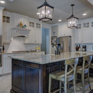 Appliance Repair Parts: Kitchen with Island in the centre